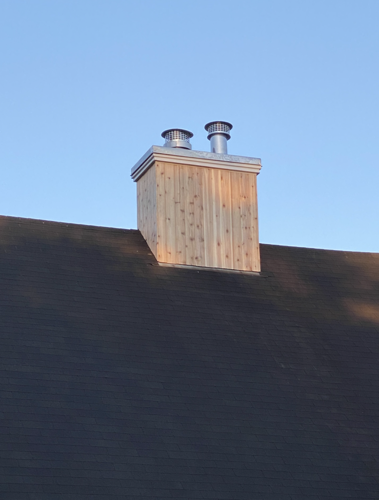 Chimney Cider Siding and Chase Cover